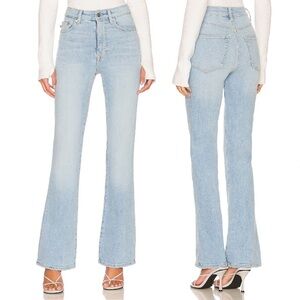 Lovers & Friends Greyson Ultra High Rise Slim Bootcut Jeans | Size 26 | Cypress